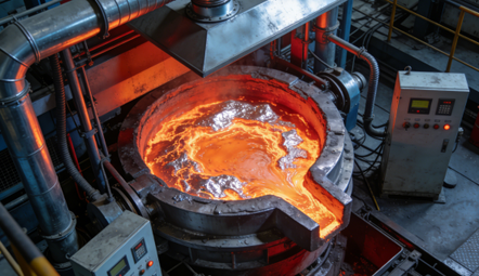 Titanium alloy smelting Titanium alloy smelting